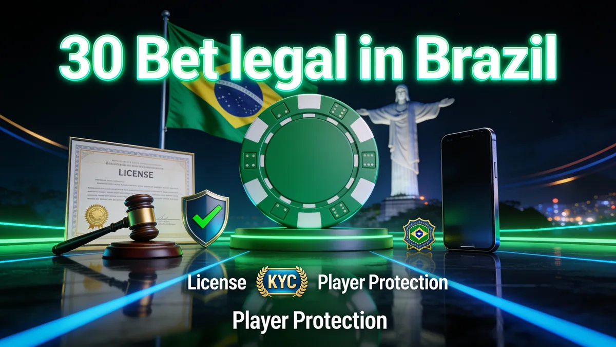 Situação Legal da 30 bet no Brasil: guia de 30 bet para jogadores no Brasil